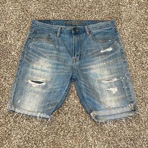 Blue Jean Shorts